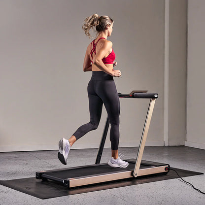 Space Saving Commercial Treadmill, Slim Motorized  W/ Speakers