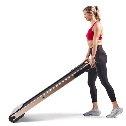 Space Saving Commercial Treadmill, Slim Motorized  W/ Speakers