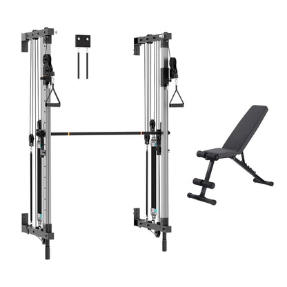 Folding Wall-Mounted Smith Machine