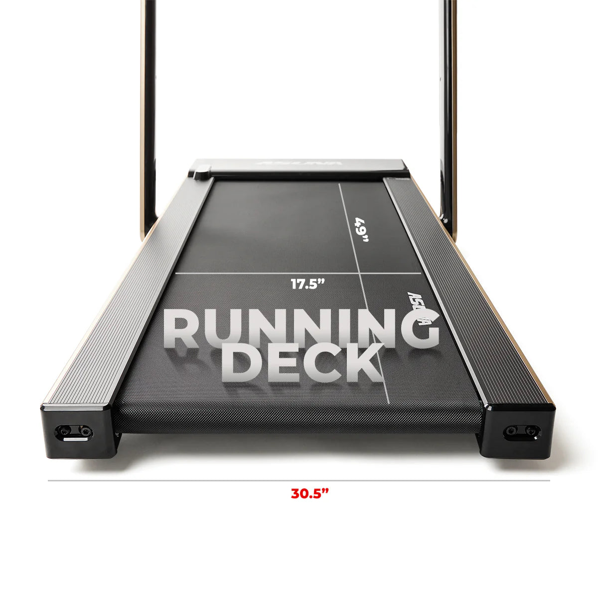 Space Saving Commercial Treadmill, Slim Motorized  W/ Speakers